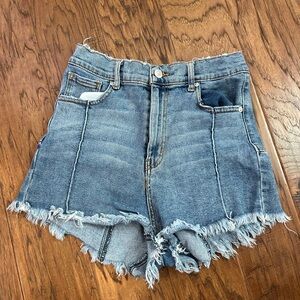 Revice star denim shorts